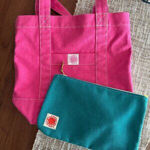 Pacific Tote Company Catalina Tote Sofia Coppola with pouch